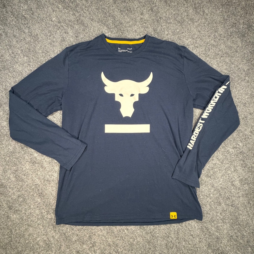 Under Armour Project Rock Mens Bundle HeatGear Brahma Bull L XL 8pc Lot 673 - Picture 5 of 16